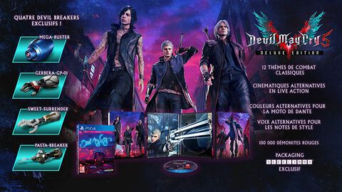 Devil May Cry 5 Deluxe Steelbook Edition